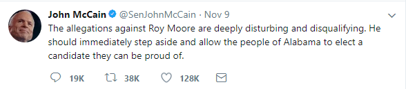 mccain1 Roy Moore Just Responded To Allegations Of Pedophilia & It Will Make You Furious Child Abuse Corruption Featured Politics Top Stories 