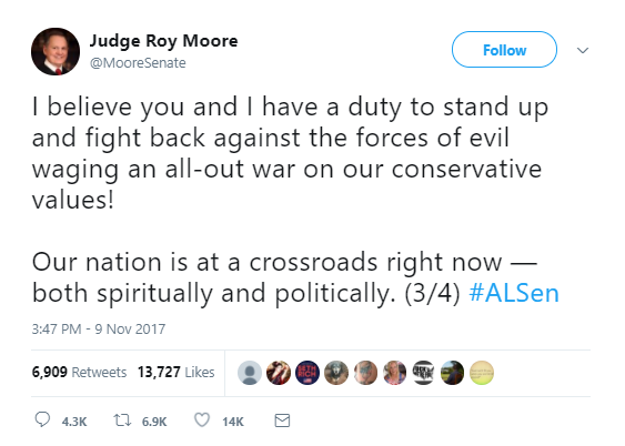 moore-three New Senate Poll Delivers GOP Child Rapist Roy Moore A Devastating Blow (DETAILS) Donald Trump Politics Social Media Top Stories 