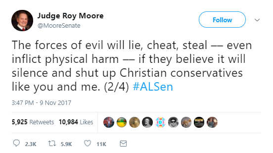 moore-two1 New Senate Poll Delivers GOP Child Rapist Roy Moore A Devastating Blow (DETAILS) Donald Trump Politics Social Media Top Stories 