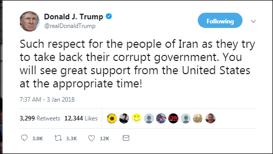 1117 Trump Tweets Alarming Message To Iranians That Has Americans Ready To Fight Back Donald Trump Foreign Policy Politics Top Stories 