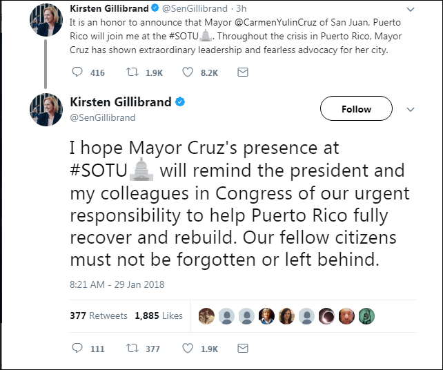 178.png?zoom=1 Mayor Of Puerto Rico Announces Plan To Humiliate Trump SOTU Address LIVE On Air Civil Rights Corruption Crime Domestic Policy Donald Trump Politics Top Stories 