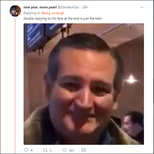 a1 Woman Asks Ted Cruz For Selfie Then Trolls Him Like An American Hero Politics Top Stories 