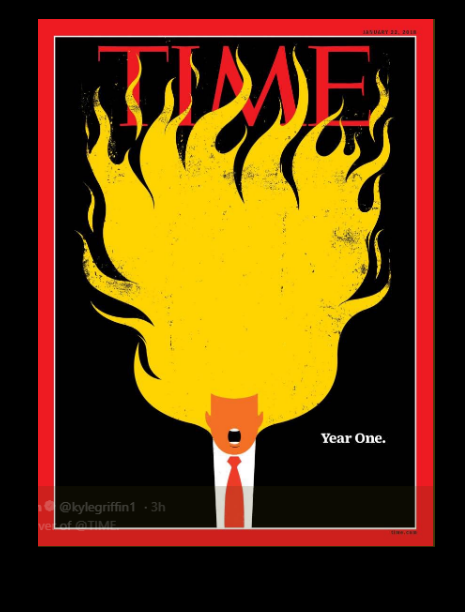 a25 'TIME' Releases A Trump Cover Image So Accurate The W.H. Is On Total Freakout Watch Donald Trump Election 2016 Media Politics Top Stories 