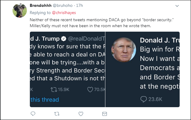 b54 Trump Goes On 'No Wall, No DACA' Rant Like A Drug-Addicted Toddler & It's Hilarious Domestic Policy Donald Trump Immigration Politics Top Stories 