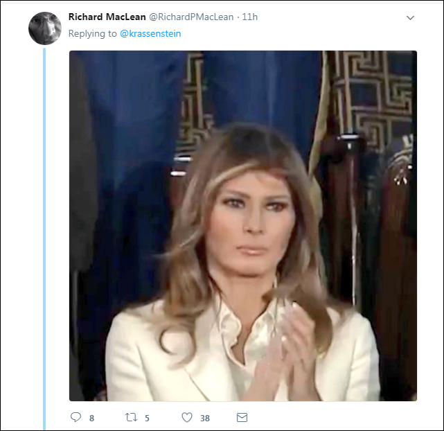 c48 Fed-Up Melania Disses Trump Hard - Refuses To Stand For Ovation At SOTU (VIDEO) Corruption Donald Trump Politics Top Stories 