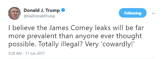 comey-leaks James Comey Just Destroyed Republicans On Twitter Like A True American Leader Donald Trump Politics Social Media Top Stories 