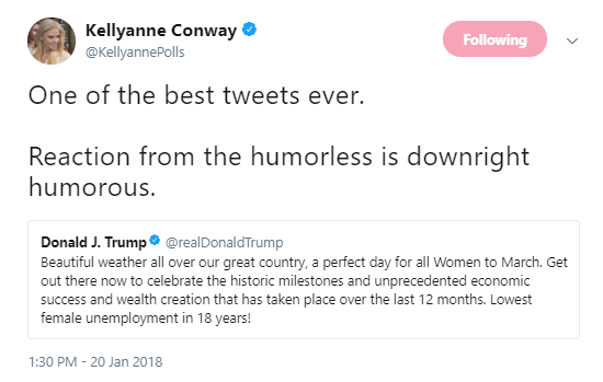 conway-kelly Trump Is Acting A Fool On Twitter Again - Throwing Massive Fit On Inaugural Anniversary Donald Trump Politics Social Media Top Stories 