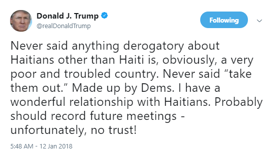 trump-haiti James Comey Confronts Trump On Twitter & Donald Got Used Like Old Trash Donald Trump Politics Social Media Top Stories 