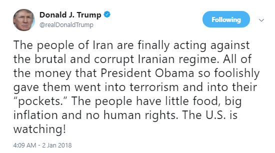 trump-iran-twitter BREAKING: Trump Threatens Iran Over Nuclear Deal Like An Ignorant Old Fool (DETAILS) Donald Trump Politics Top Stories 
