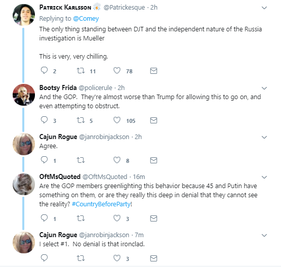 twelve James Comey Just Destroyed Republicans On Twitter Like A True American Leader Donald Trump Politics Social Media Top Stories 
