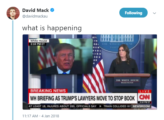 what-is-happening Trump Appears At Thursday WH Press Conference But The Way He Did It Is Just Weird Donald Trump Politics Social Media Top Stories 