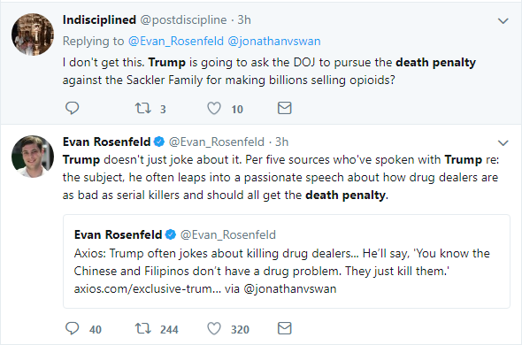2018-02-25-22_41_24-News-about-trump-death-penalty-on-Twitter The President Has A Solution To America's Drug Epidemic - Just Execute The Dealers Donald Trump Featured Human Rights Politics Top Stories 