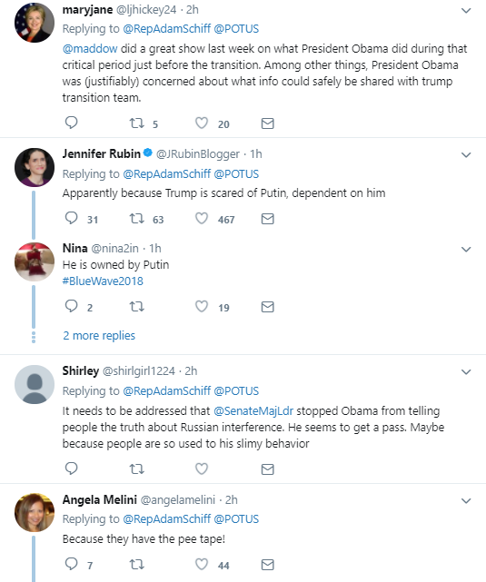 203 Adam Schiff Responds To Trump's Personal Twitter Attacks Like A Boss & Trump Is Livid Donald Trump Politics Social Media Top Stories 