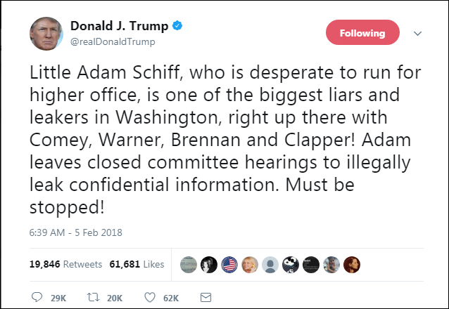 25 Adam Schiff Just Responded To Trump's Monday Attack On Him Like A Total Boss Corruption Donald Trump Election 2016 Politics Top Stories 