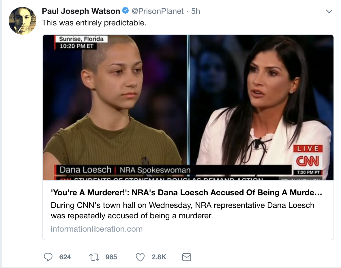 Screen-Shot-2018-02-22-at-10.19.19-AM NRA Blames Comey & The Media For Parkland Shooting In Shocking Move Corruption Education Gun Control Politics Top Stories 
