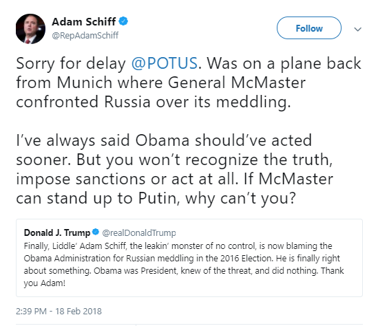 adam-sch Adam Schiff Responds To Trump's Personal Twitter Attacks Like A Boss & Trump Is Livid Donald Trump Politics Social Media Top Stories 