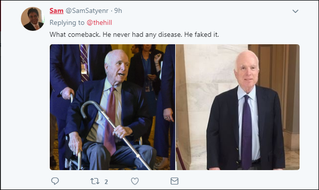 d9 John McCain's Daughter Releases Cancer Update That Has Americans Very Worried Celebrities Corruption Donald Trump Immigration Politics Top Stories 