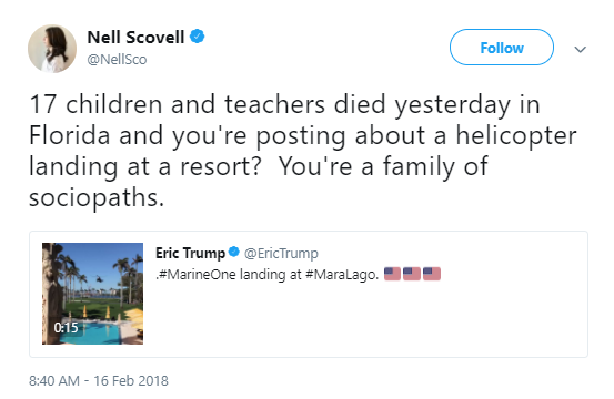 nell-sco Eric Trump Tweets About Florida & Is Instantly Humiliated In 7 Glorious Seconds Corruption Donald Trump Politics Social Media Top Stories 