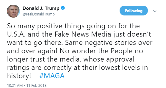 trump-fake-neewss Trump Embarrasses Himself Big Time With Whiny Sunday Twitter Rant About Fake News Donald Trump Politics Social Media Top Stories 