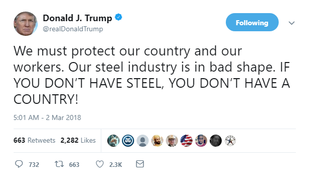 2018-03-02-08_04_30-Donald-J.-Trump-on-Twitter_-_We-must-protect-our-country-and-our-workers.-Our-st Trump Tucks His Junk, Goes On Wild 4-Tweet Pre-Dawn Twitter Rant About Alec Baldwin Donald Trump Featured Politics Social Media Top Stories 
