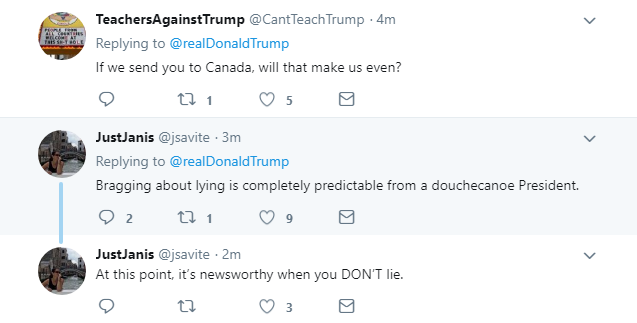 2018-03-15-09_35_45-Donald-J.-Trump-on-Twitter_-_We-do-have-a-Trade-Deficit-with-Canada-as-we-do-wi Trump Throws Thursday AM Twitter Tantrum Over Audio Leak About Lies To Justin Trudeau Donald Trump Economy Foreign Policy Politics Top Stories Videos 