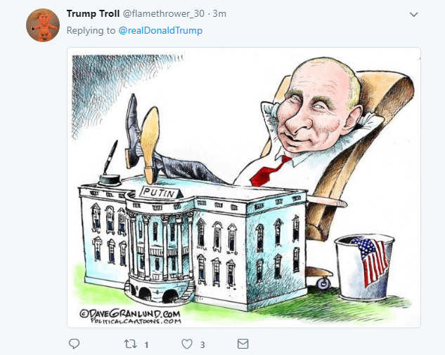 2018-03-21-15_01_48-Donald-J.-Trump-on-Twitter_-_I-called-President-Putin-of-Russia-to-congratulate- Trump Tweets Afternoon Explanation For His Love Of Putin, Like A Teenager With His First Crush Donald Trump Featured Politics Russia Social Media Top Stories 