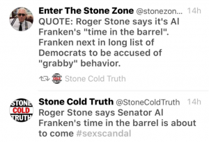 2018-03-23-12_11_55-Roger-Stone-Boasts-About-Frankens-Time-In-The-Barrel-Before-Allegations-Hit-M-300x205 Al Franken Returns & Opens Up Can Of Whoop Ass With Jeff Sessions Investigation Announcement Donald Trump Featured Politics Social Media Top Stories 