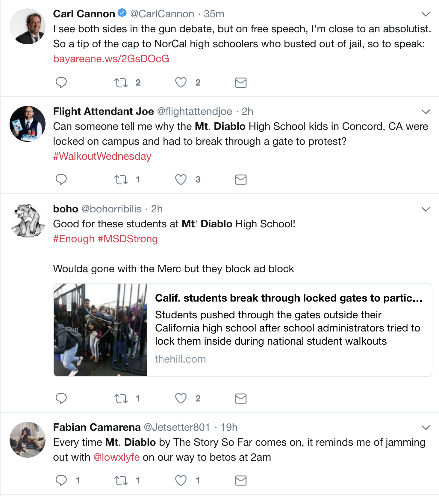 Screen-Shot-2018-03-14-at-4.43.13-PM High School Locks Students In During Walkout, Then Something Pretty Amazing Happened Donald Trump Education Gun Control Politics Top Stories 
