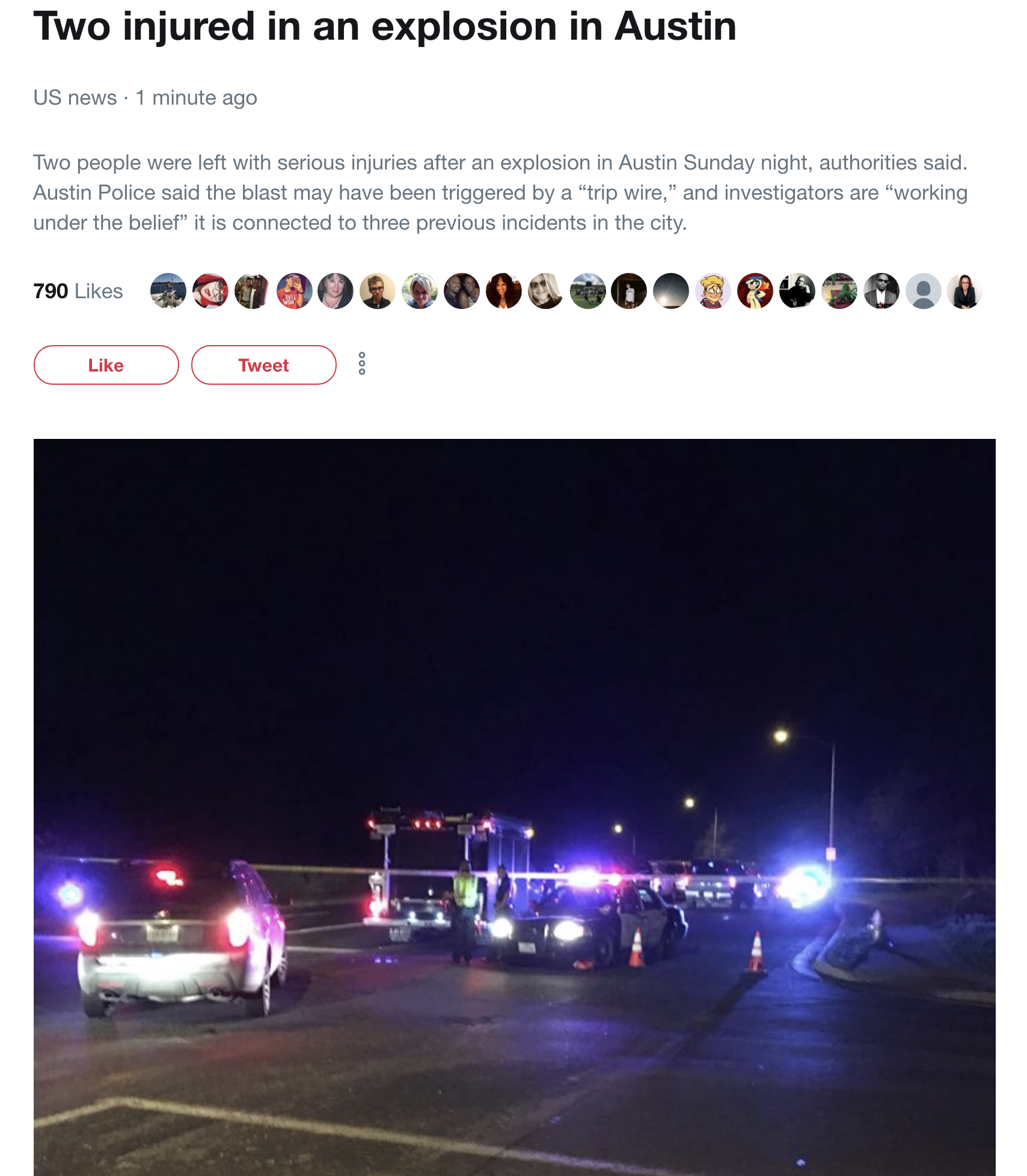 Screen-Shot-2018-03-19-at-6.42.35-AM Another Bombing Rocks City Of Austin As Police Scramble To Find A Culprit Corruption Crime Terrorism Top Stories 