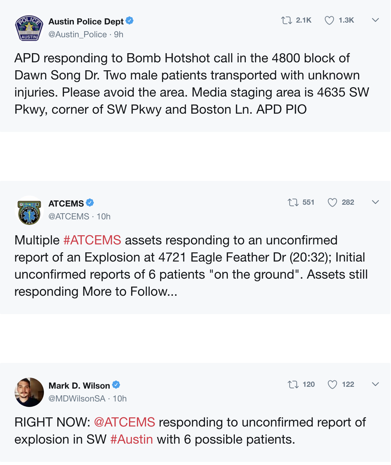 Screen-Shot-2018-03-19-at-6.42.57-AM Another Bombing Rocks City Of Austin As Police Scramble To Find A Culprit Corruption Crime Terrorism Top Stories 