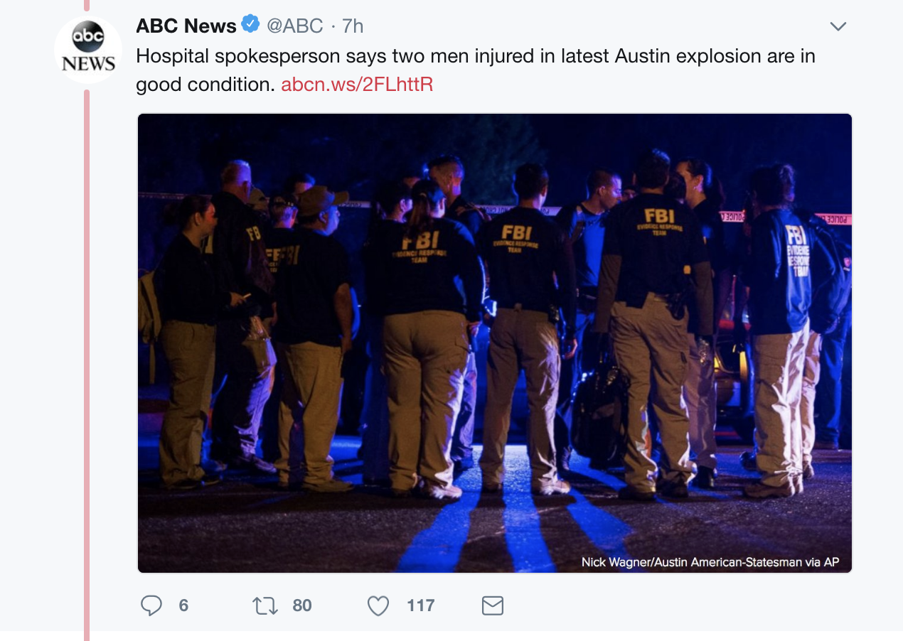 Screen-Shot-2018-03-19-at-6.55.49-AM Another Bombing Rocks City Of Austin As Police Scramble To Find A Culprit Corruption Crime Terrorism Top Stories 