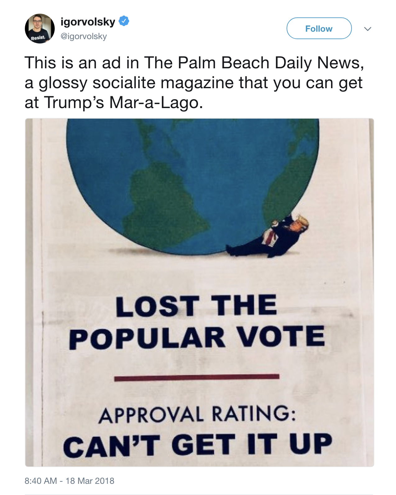 Screen-Shot-2018-03-20-at-10.33.41-AM Trump Humiliated; Hometown Newspaper Takes Out Full-Page Ad Exposing Him As A Fraud (IMAGE) Corruption Donald Trump Media Politics Top Stories 