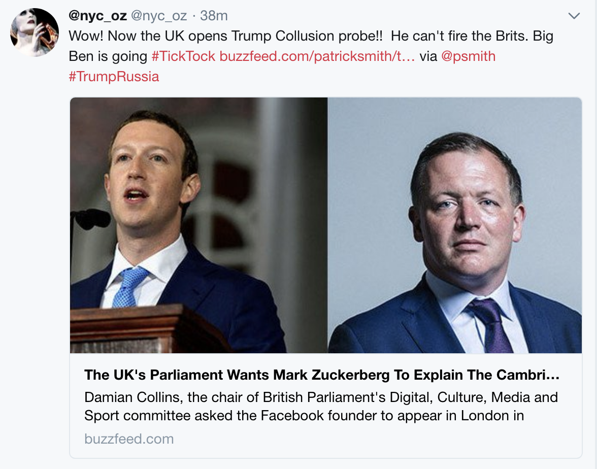 Screen-Shot-2018-03-20-at-9.56.52-AM Facebook's Zuckerberg On Most-Wanted-To-Testify List In Britain - Trump Flies Into Panic Domestic Policy Politics Social Media Top Stories 