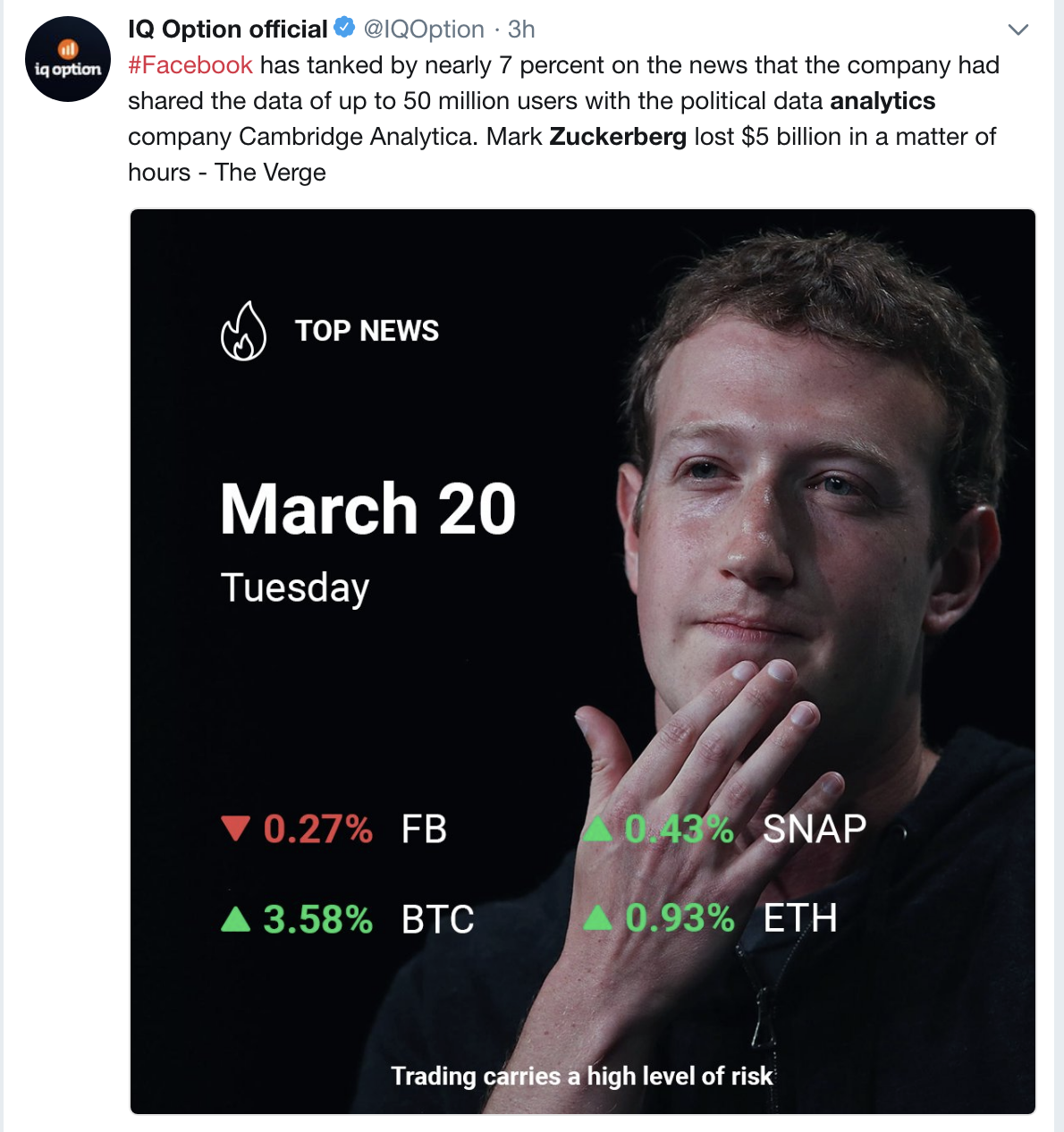 Screen-Shot-2018-03-20-at-9.57.10-AM Facebook's Zuckerberg On Most-Wanted-To-Testify List In Britain - Trump Flies Into Panic Domestic Policy Politics Social Media Top Stories 
