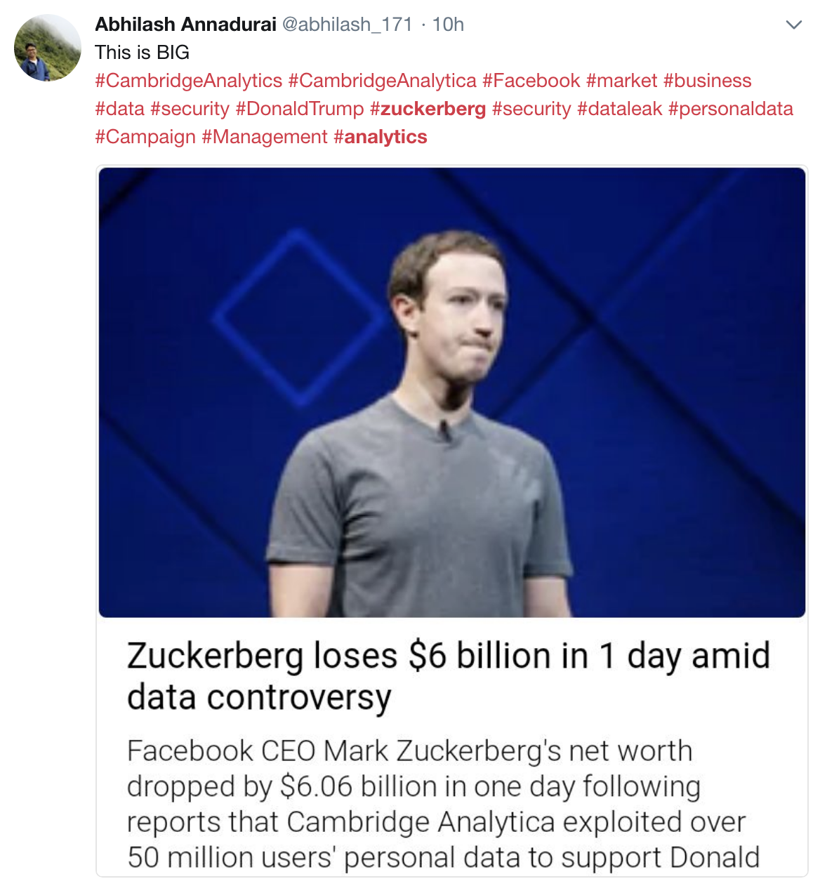 Screen-Shot-2018-03-20-at-9.57.23-AM Facebook's Zuckerberg On Most-Wanted-To-Testify List In Britain - Trump Flies Into Panic Domestic Policy Politics Social Media Top Stories 