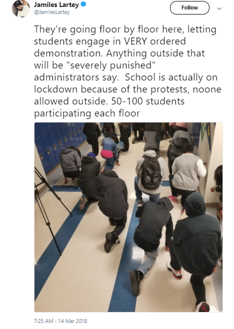 lartey-two Atlanta Students Threatened Into Not Walking Out Hold Protest Inside School (VIDEO) Activism Gun Control 