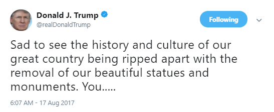 trump-statue-one Old Confederate Statue Site Dedicated To Black Hero - Conservatives In A Racist Panic Activism Black Lives Matter Donald Trump Politics Top Stories 