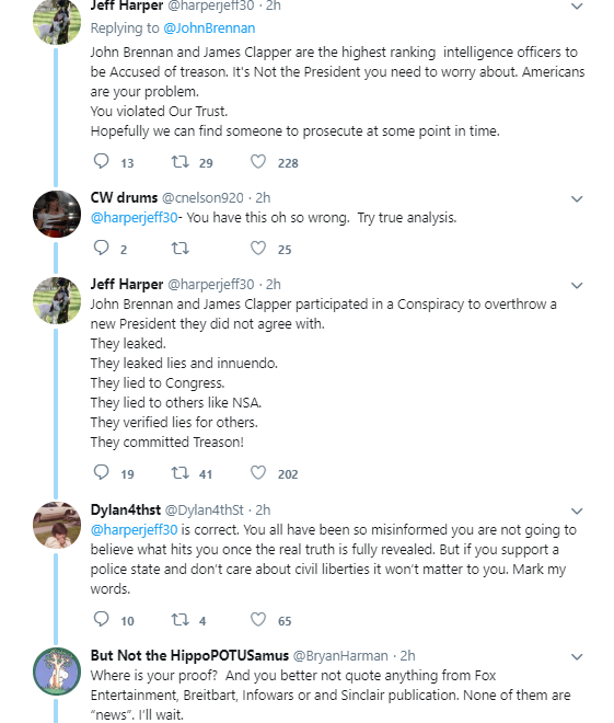 134 Former CIA Director Responds To Trump Attack On James Clapper Like A True Hero Donald Trump Politics Social Media Top Stories 