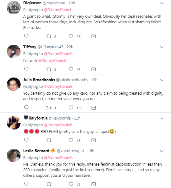 141 Stormy Daniels Humiliates Troll Who Says Sex Workers Can't Be Assaulted Like A Boss Donald Trump Politics Social Media Top Stories 