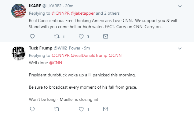 2018-04-03-10_15_03-CNN-Communications-on-Twitter_-_Once-again-false.-The-personal-political-belief CNN Strikes Back At Trump's AM Tweet Attack & Donald Is Freaking Like A Scared Toddler Donald Trump Featured Media Politics Social Media Top Stories 