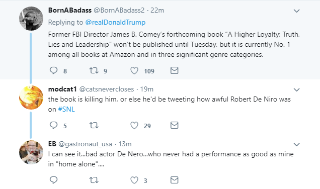 2018-04-15-08_31_15-Donald-J.-Trump-on-Twitter_-_Comey-throws-AG-Lynch-“under-the-bus”-Why-can’t-we Trump Jolts Awake From Mueller Nightmare, Instantly Rage Tweets About James Comey Donald Trump Featured James Comey Politics Social Media Top Stories 
