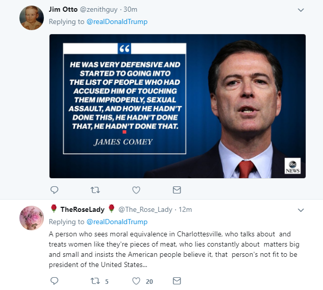 2018-04-16-08_58_57-Donald-J.-Trump-on-Twitter_-_Comey-drafted-the-Crooked-Hillary-exoneration-long- Trump In Full Monday Morning Twitter Freakout After Comey's Wild 20/20 Interview Donald Trump Featured James Comey Politics Social Media Top Stories 