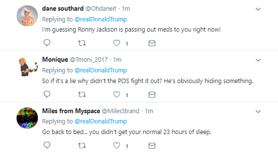 2018-04-28-08_11_56-Donald-J.-Trump-on-Twitter_-_Allegations-made-by-Senator-Jon-Tester-against-Admi Trump Goes On Early AM Freakout About His Disgraced/Drunken Doctor & It's Ridiculous Donald Trump Featured Politics Social Media Top Stories 