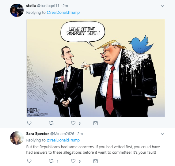 2018-04-28-08_14_22-Donald-J.-Trump-on-Twitter_-_Allegations-made-by-Senator-Jon-Tester-against-Admi Trump Goes On Early AM Freakout About His Disgraced/Drunken Doctor & It's Ridiculous Donald Trump Featured Politics Social Media Top Stories 