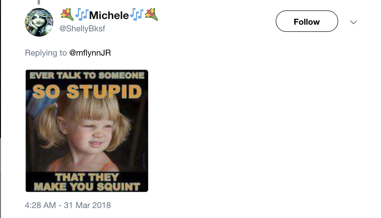 Screen-Shot-2018-04-01-at-10.39.56-AM General Flynn's Son Just Doubled Down On His Attack On Parkland Victims Like A Punk Corruption Human Rights Politics Social Media Top Stories 