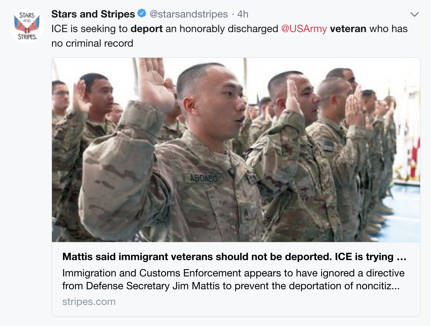 Screen-Shot-2018-04-04-at-12.39.07-PM I.C.E. Just Ignored Direct Orders From General Mattis - Veterans Remain Under Attack Corruption DACA Donald Trump Immigration Military Politics Top Stories 