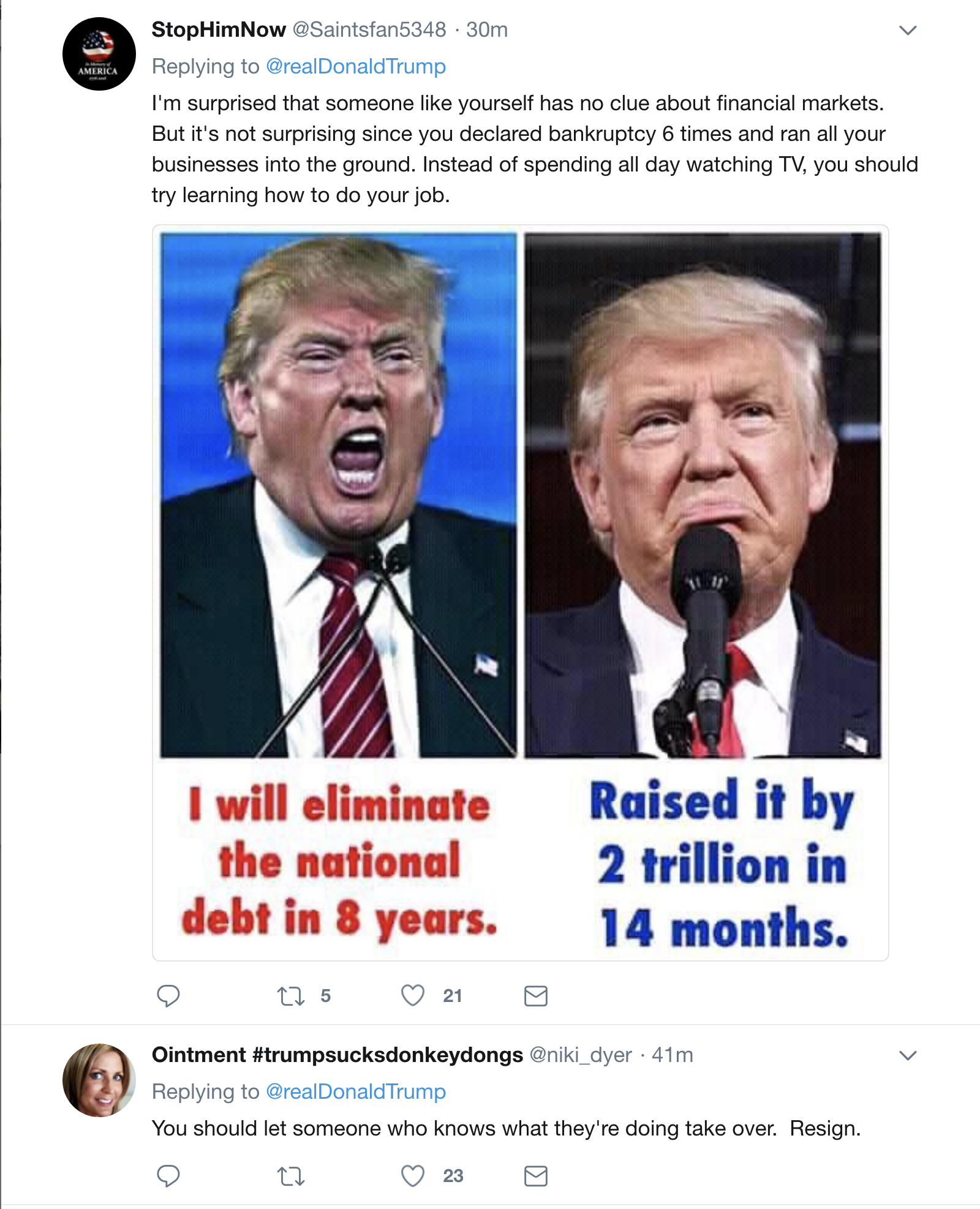 Screen-Shot-2018-04-16-at-9.26.30-AM Trump Contradicts His Own Treasury Department During Blatant Lie To American People Corruption Donald Trump Economy Foreign Policy Politics Top Stories 
