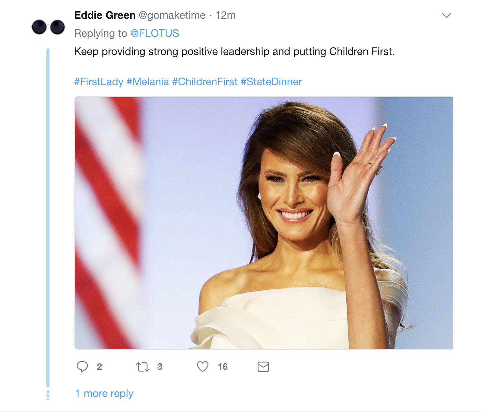 Screen-Shot-2018-04-23-at-1.06.45-PM Melania Tweets About W.H. Decorations & Gets Brutal Reminder That No One Cares Donald Trump Feminism Politics Top Stories 