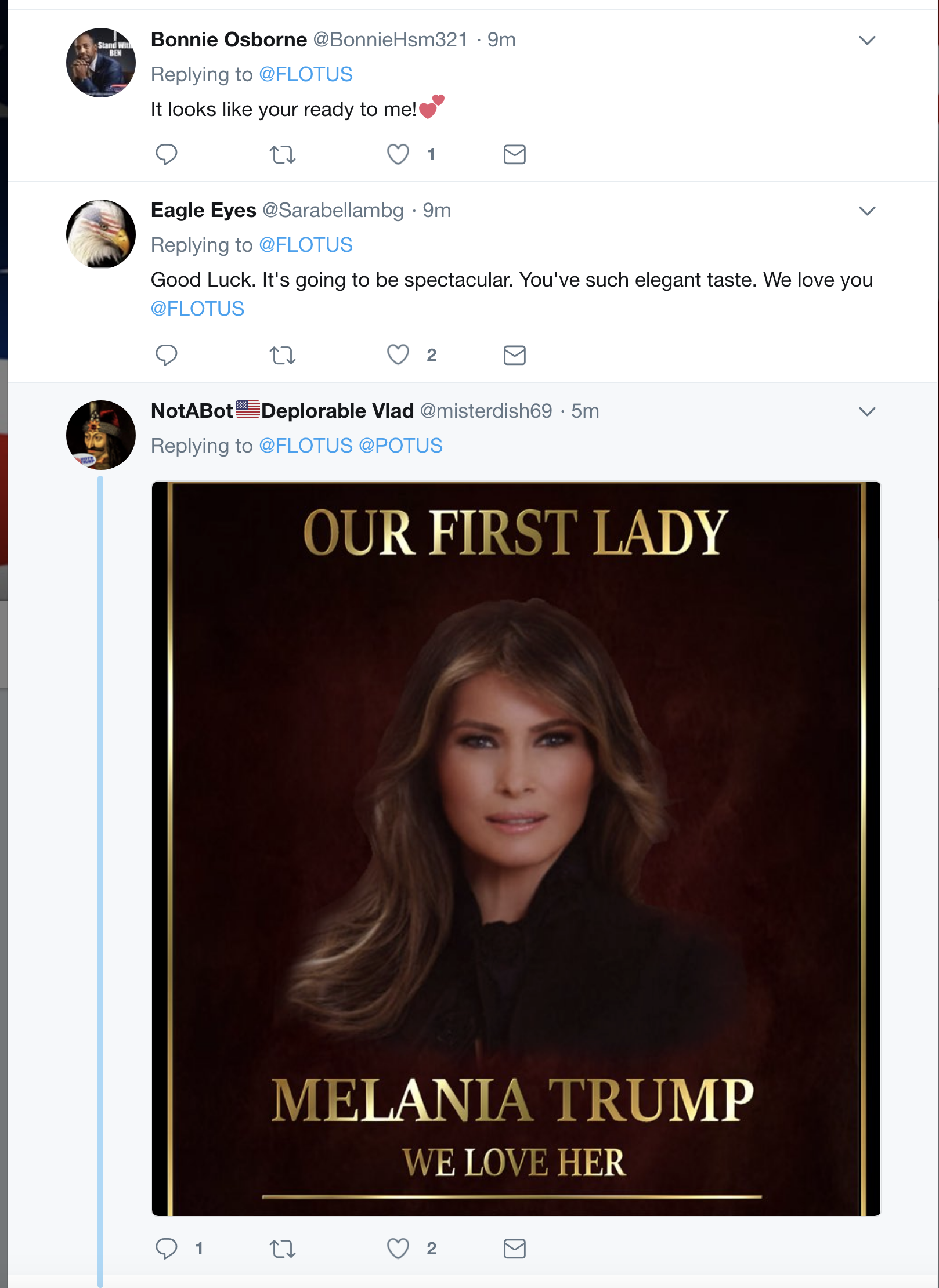 Screen-Shot-2018-04-23-at-1.08.17-PM Melania Tweets About W.H. Decorations & Gets Brutal Reminder That No One Cares Donald Trump Feminism Politics Top Stories 