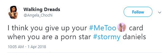 chochi Stormy Daniels Humiliates Troll Who Says Sex Workers Can't Be Assaulted Like A Boss Donald Trump Politics Social Media Top Stories 